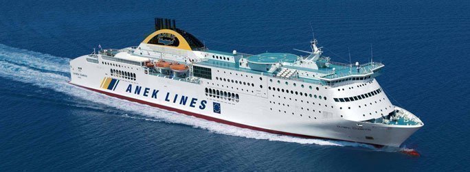 The ferry ship Olympic Champion belongs to the conventional vessel type