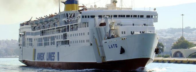The ferry ship Lato belongs to the conventional vessel type
