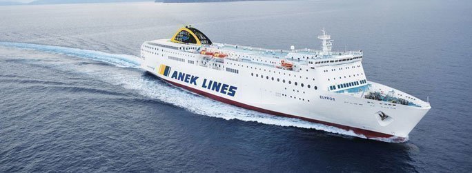 The ferry ship Elyros belongs to the conventional vessel type