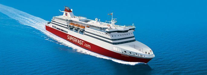 The ferry ship Superfast VI belongs to the conventional vessel type