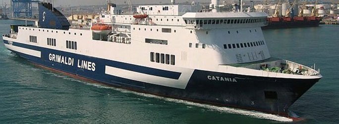 The ferry ship Catania belongs to the conventional vessel type