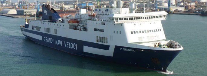 The ferry ship Florencia belongs to the conventional vessel type