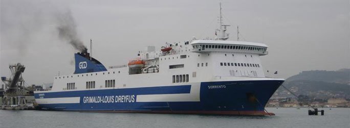 The ferry ship Sorrento belongs to the conventional vessel type