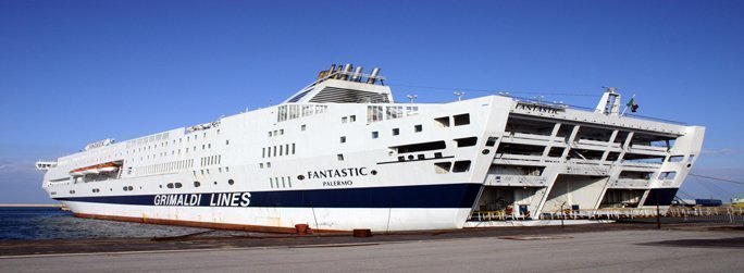 The ferry ship Fantastic belongs to the conventional vessel type