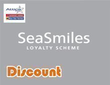 SeaSmiles card discount logo.