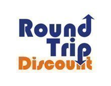 Round trip discount logo.