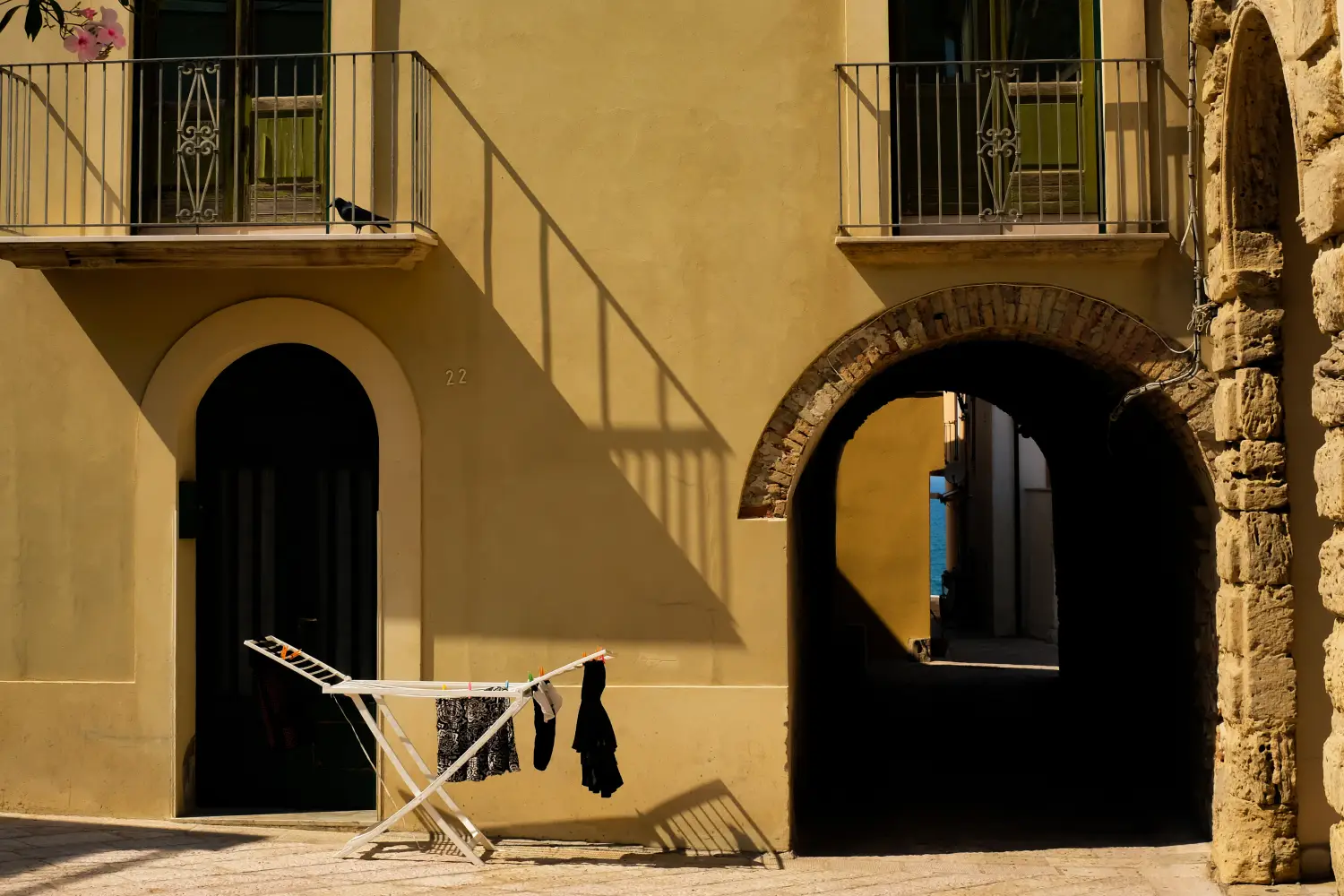 Ferry to Termoli - A glimpse of the city of Termoli.