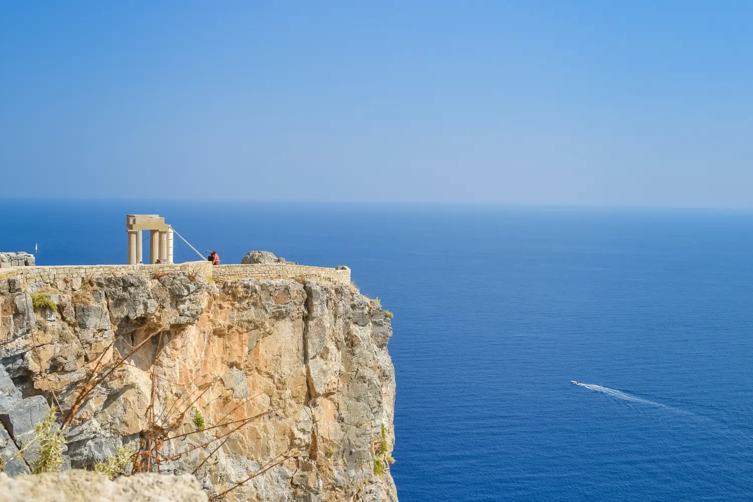 Ferry to Dodecanese Islands - Charming traditional seaside taverns (restaurants) of Greece - Pantelli beach, Leros. Dodecanese.