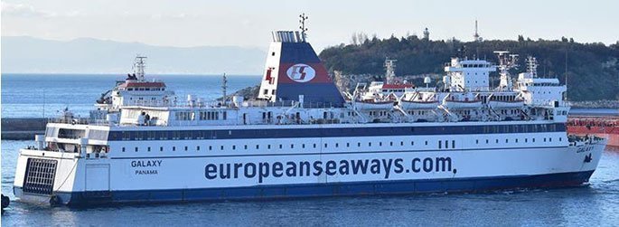 The ferry ship Galaxy belongs to the conventional vessel type