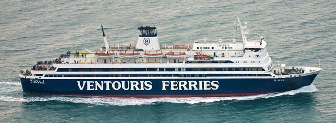 The ferry ship Rigel I belongs to the conventional vessel type