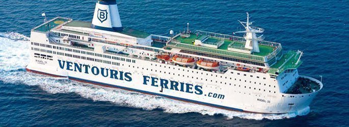The ferry ship Rigel II belongs to the conventional vessel type