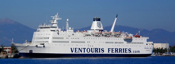 The ferry ship Rigel III belongs to the conventional vessel type