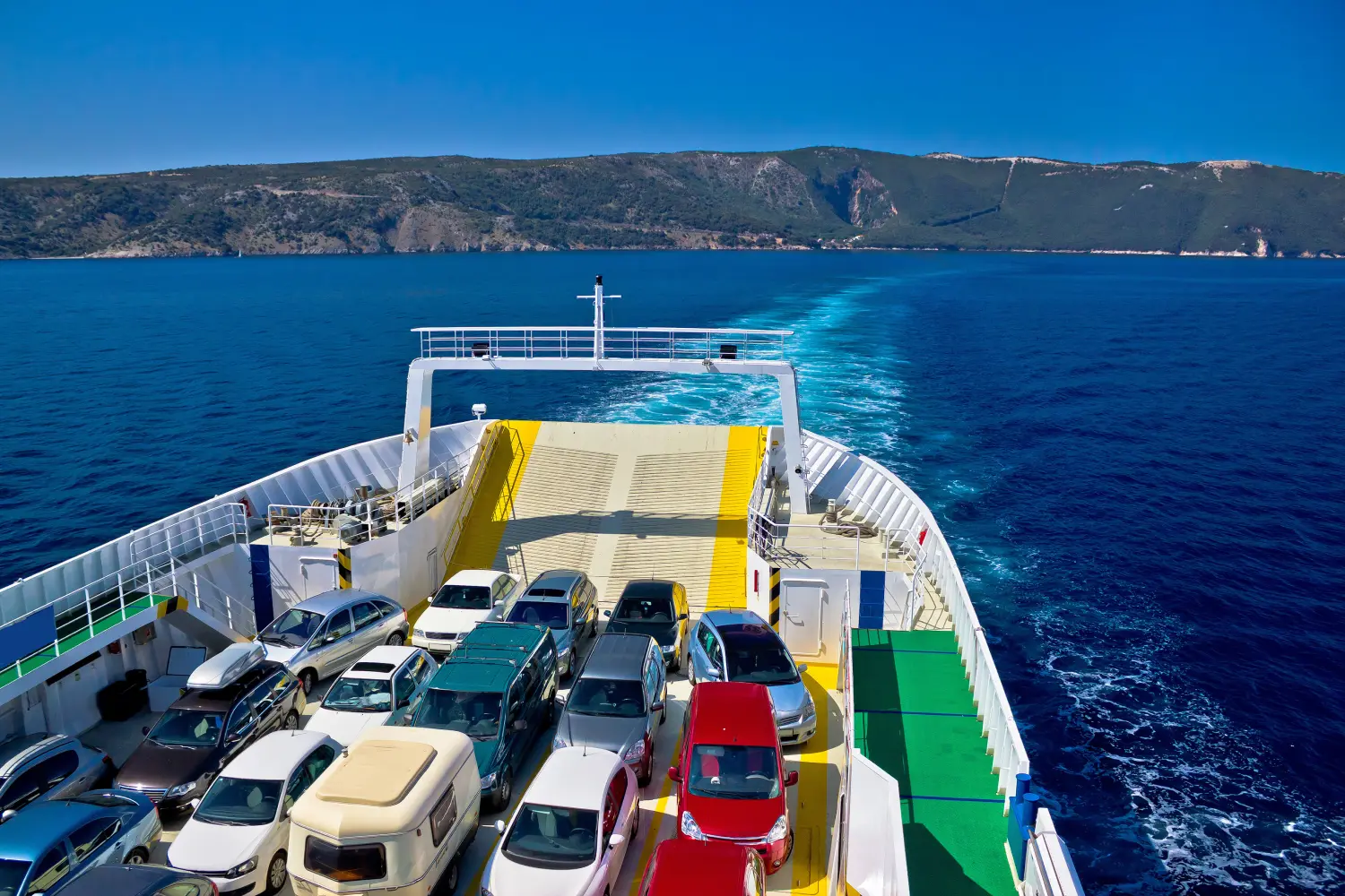 Camping on board Greece - open deck for camping in your vehicle