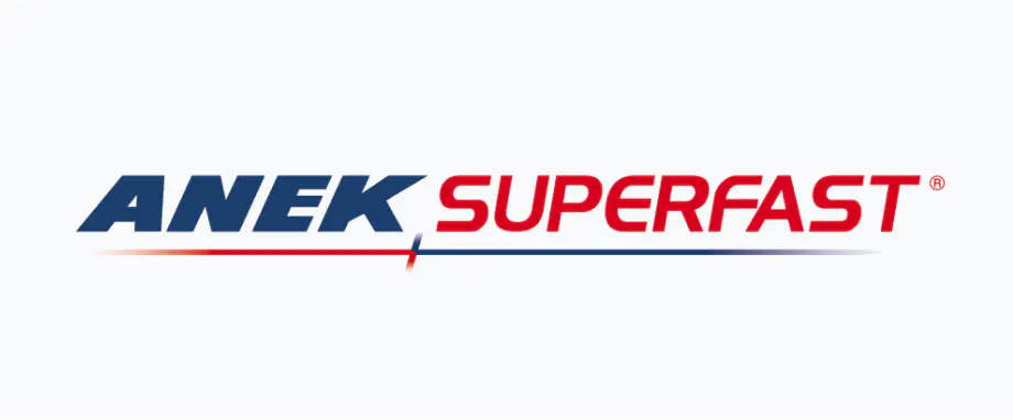 Anek Superfast logo