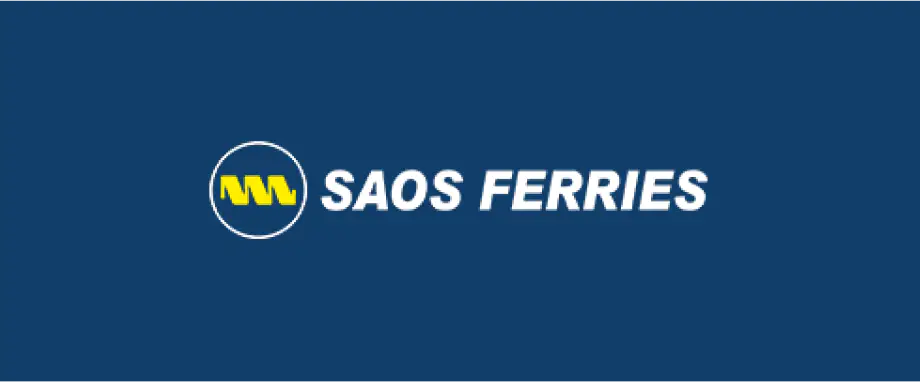 Saos Ferries logo