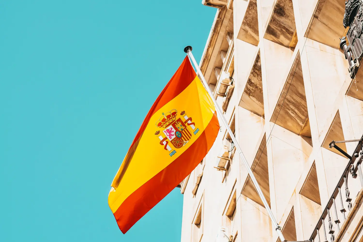 Spanish ferries - Spanish flag