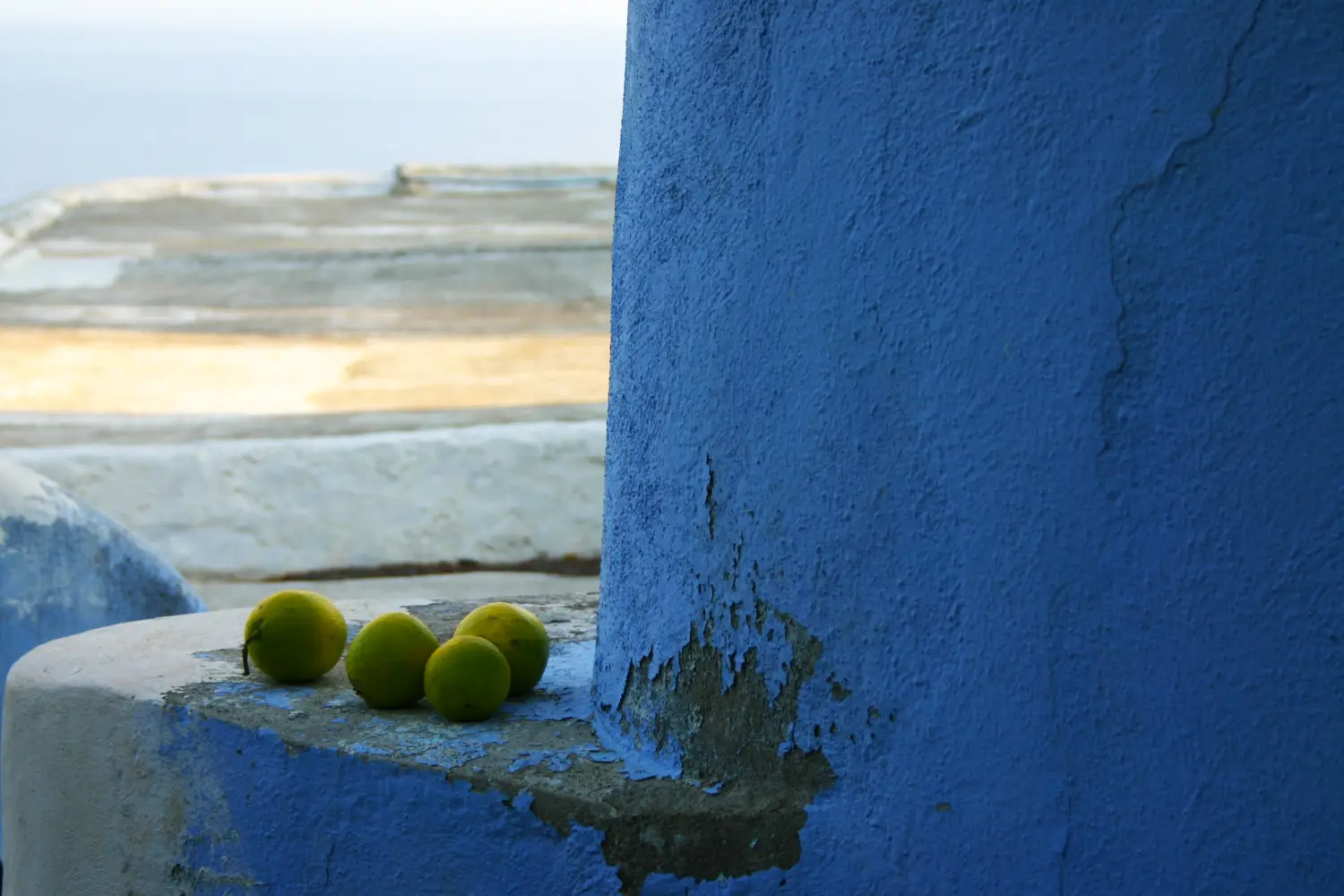 Ferry to Filicudi - The poetry of simple things. Colors and smells lost and found.