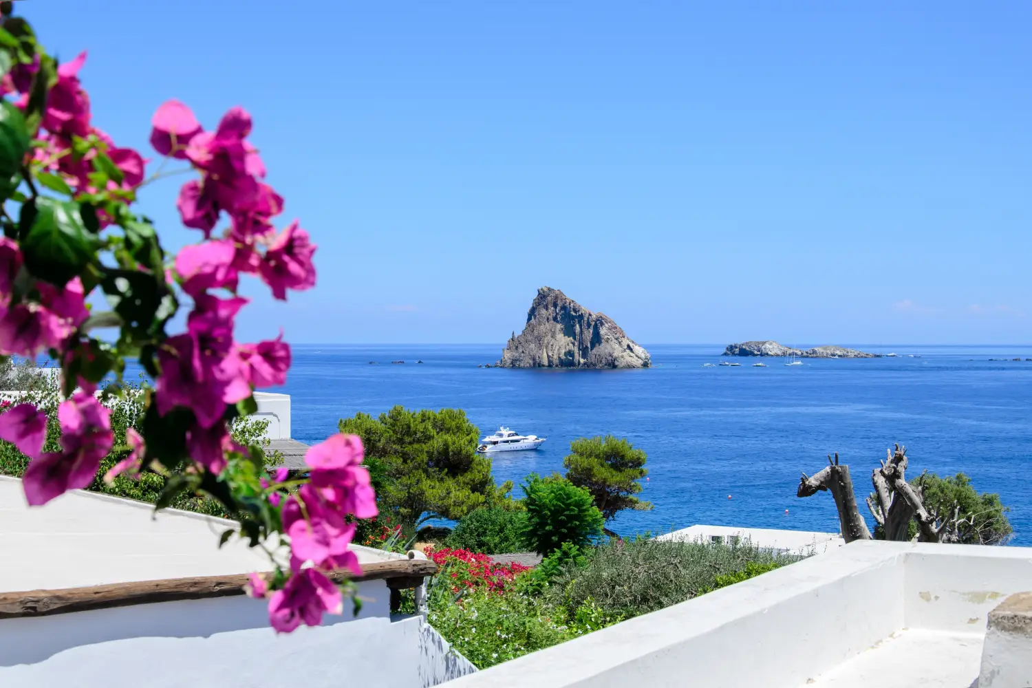 Ferry to Panarea  -Panarea island, Italy