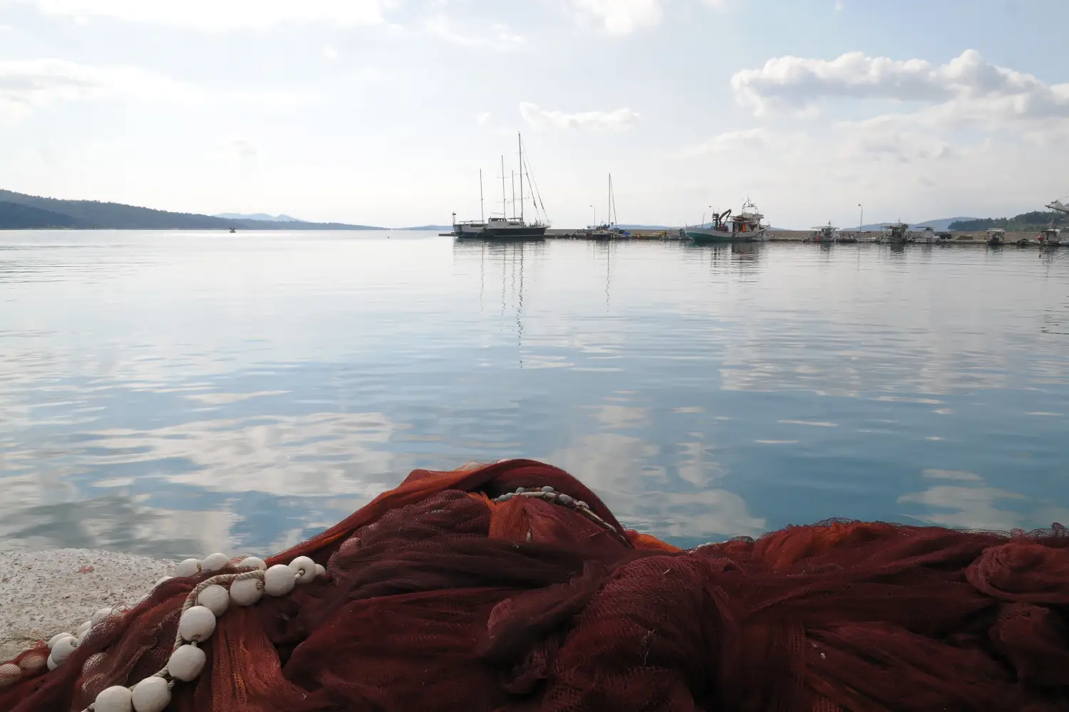 Ferry to Astakos - Astakos is the beautiful town in the Ionian Sea, Greece.
