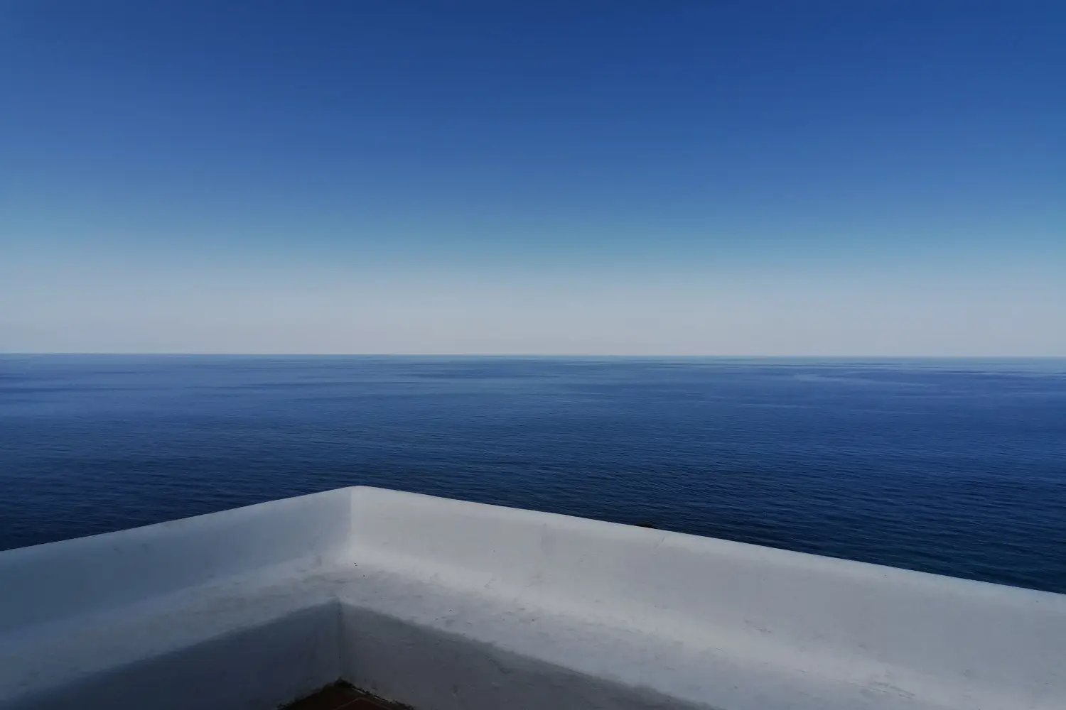 Ferry to Ustica - Great view from a terrace in Ustica.